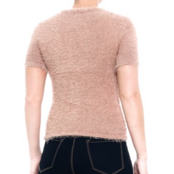 Ebby & I Australian Designer Fluffy Crop Sweater - Picture 2 of 7